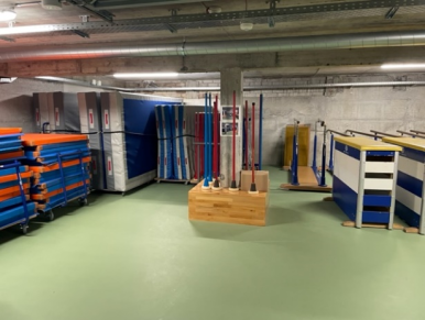 Foto - Materialraum Turnhalle