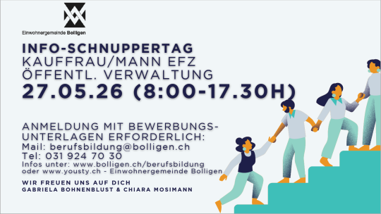 Flyer Info-Schnuppertag