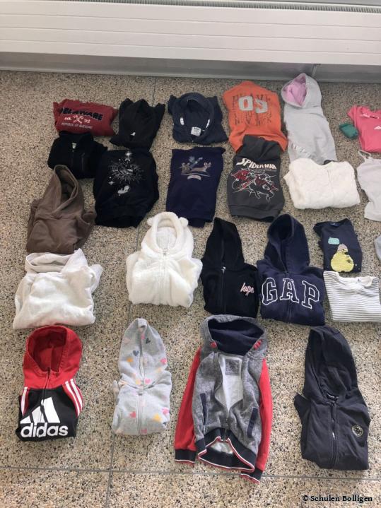 Fundgegenstände Primarschule Bolligen