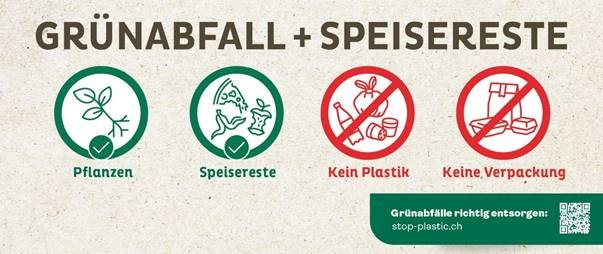 Grünabfall + Speisereste