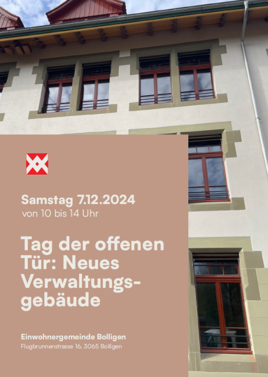 Flyer Tag der offenen Tür Front