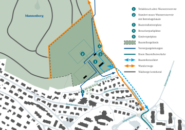 Situationsplan Mannenberg